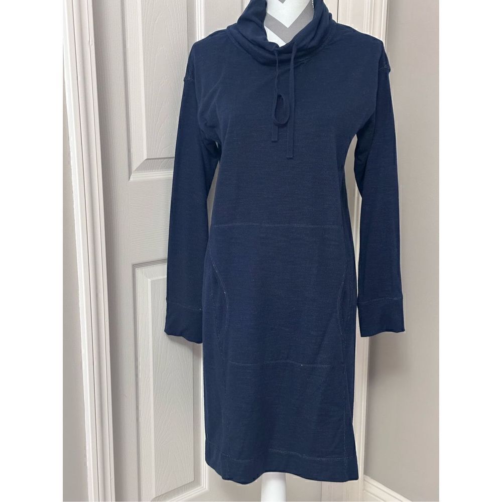 Max studio cowl neck sweatshirt like dress